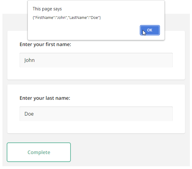 Get Started with SurveyJS - Survey Results