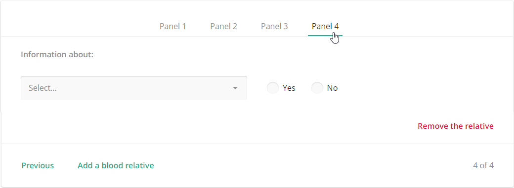 SurveyJS - Tab View for Dynamic Panel